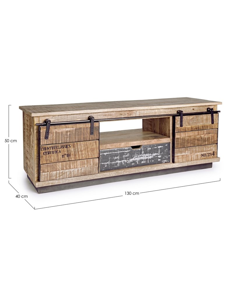 MUEBLE BAJO 2P-1C TUDOR