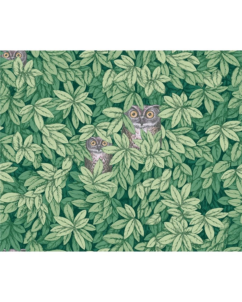 Foglie e Civette Forest Green 123-11054 Foglie e Civette Forest Green 123-11054