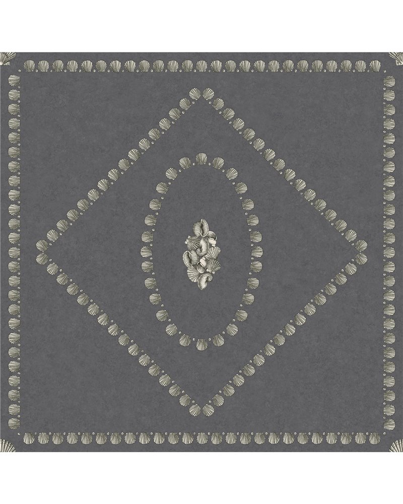 Conchiglie Soft Gold On Charcoal 123-5023 Conchiglie Soft Gold On Charcoal 123-5023