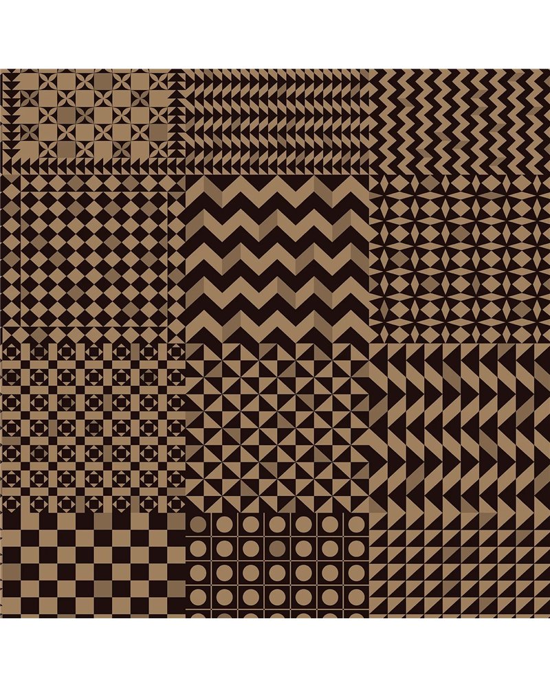 Geometrico Black & Gold 123-7036 Geometrico Black & Gold 123-7036