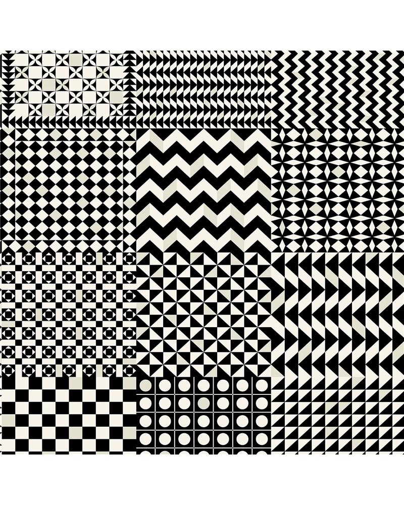 Geometrico Black & White 123-7032 Geometrico Black & White 123-7032