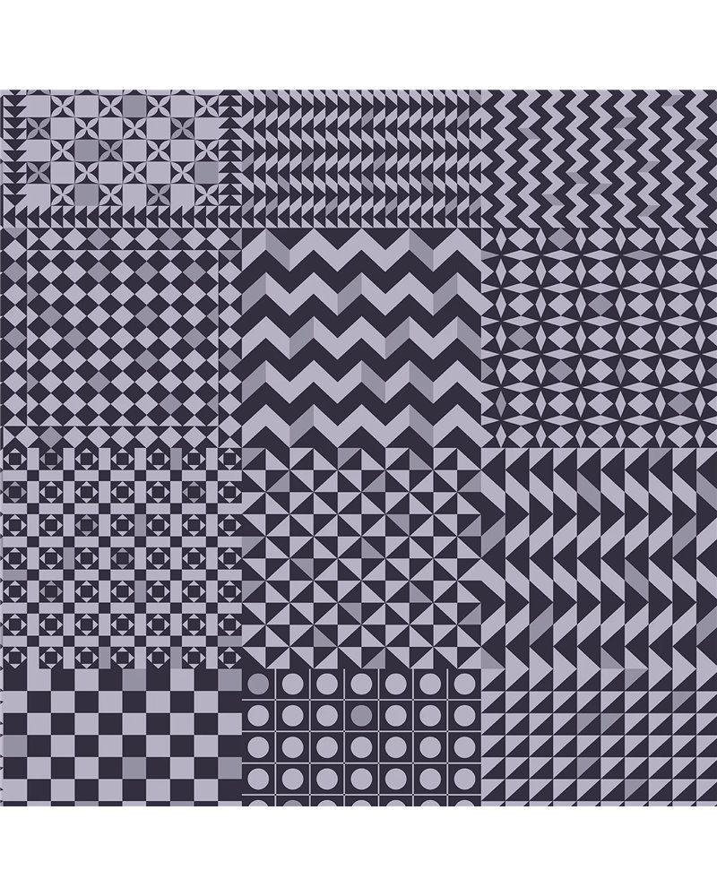 Geometrico Magenta & Ink 123-7033 Geometrico Magenta & Ink 123-7033
