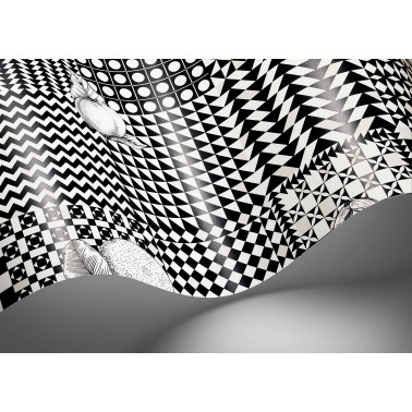 Frutta e Geometrico Black &...