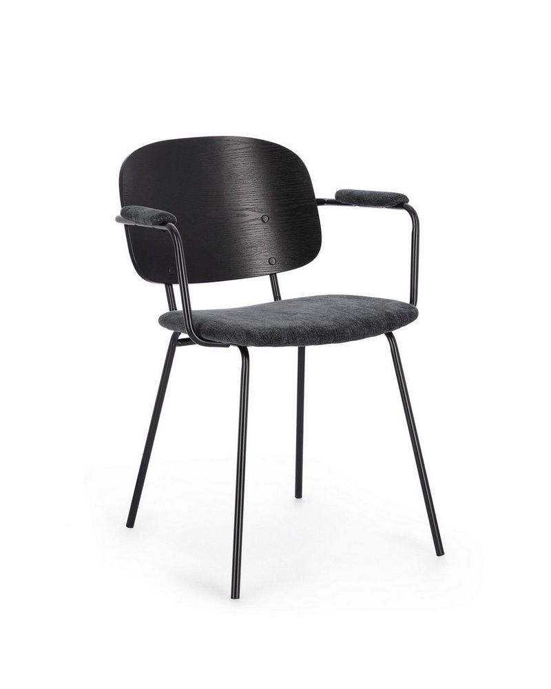 SILLA C-BR SIENNA GRIS OSCURO SILLA C-BR SIENNA GRIS OSCURO