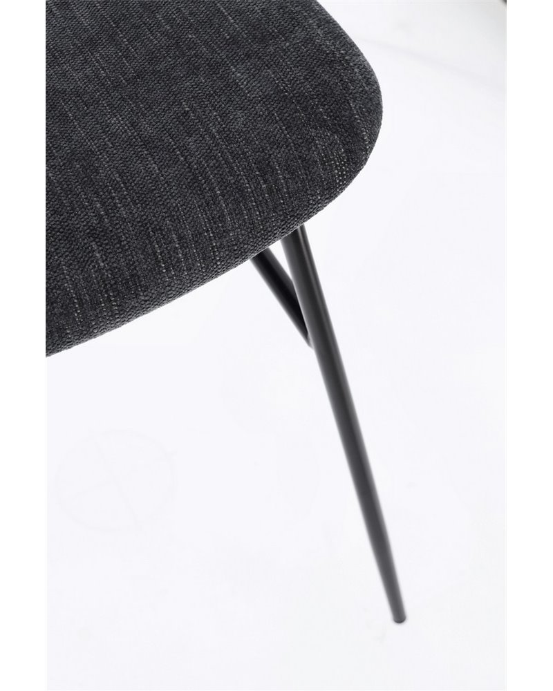 SILLA GLENNA GRIS OSCURO