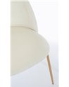 SILLA TANYA TERCIOPELO BLANCO