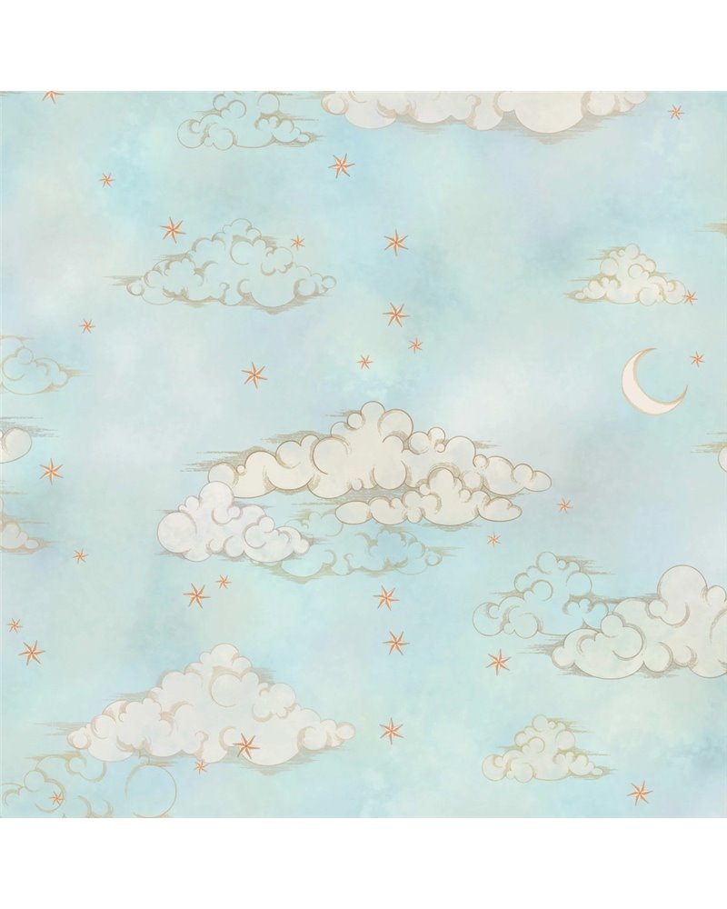 Starry Clouds Green Sky BMCF003-10B Starry Clouds Green Sky BMCF003-10B