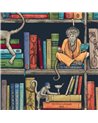 Monkey Library Colourful Blue BMCF003-08A
