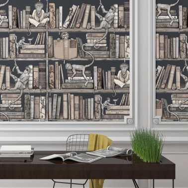 Monkey Library Taupes...