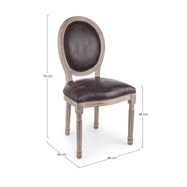 SILLA MATHILDE DARK