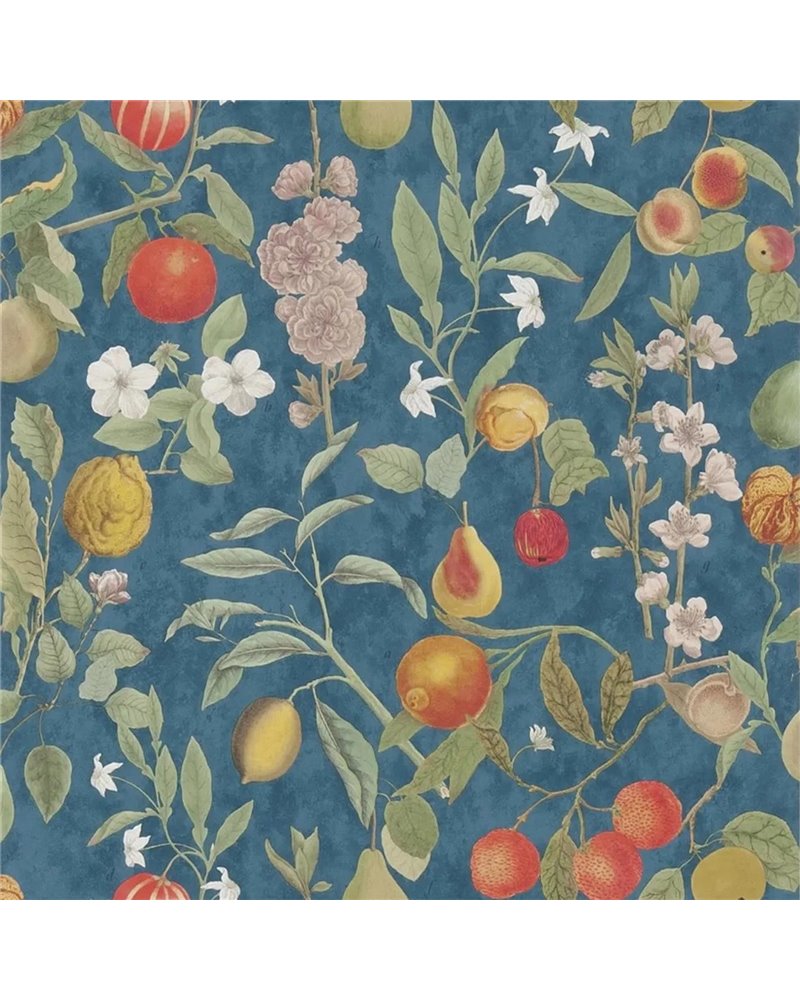 Orchards Fruits Indigo PJD6018-03 Orchards Fruits Indigo PJD6018-03