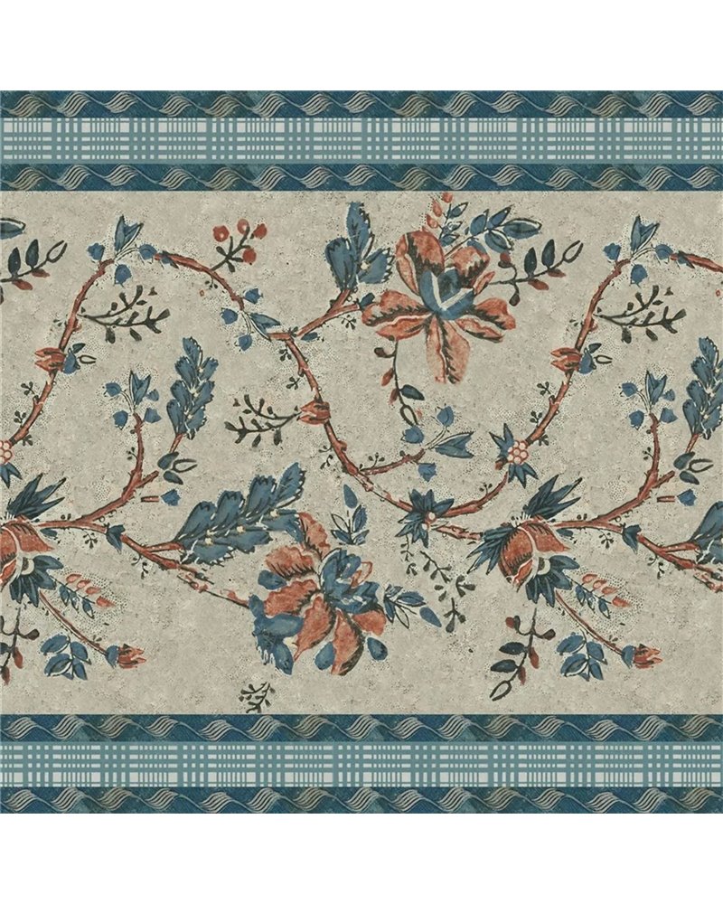 Pentimento Wide Border Linen PJD6016-01 Pentimento Wide Border Linen PJD6016-01