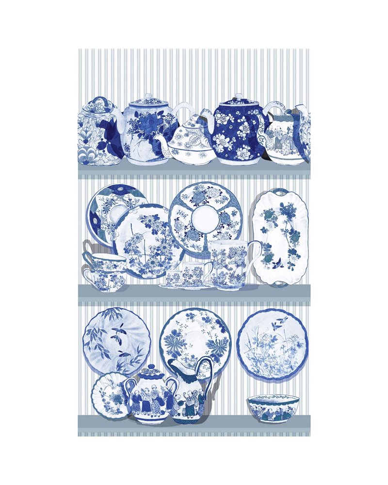 Tea Time Azul GDW-5769-002 Tea Time Azul GDW-5769-002