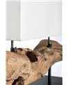 TABLE LAMP KLETA WHITE H55