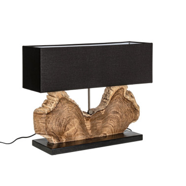 LAMPE DE TABLE KLETA NOIR H55