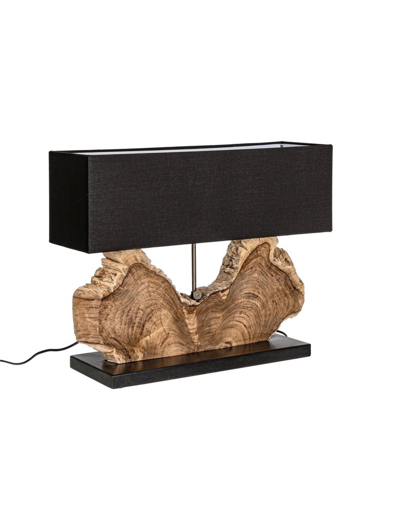 LAMPE DE TABLE KLETA NOIR H55 LAMPE DE TABLE KLETA NOIR H55