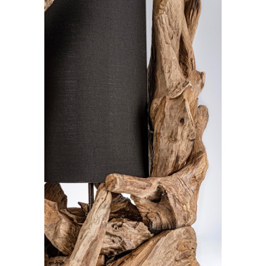 LAMPE DE TABLE BION NOIR H70