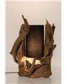 LAMPE DE TABLE BION NOIR H70