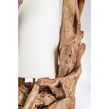 LAMPE DE TABLE BION BLANC H70