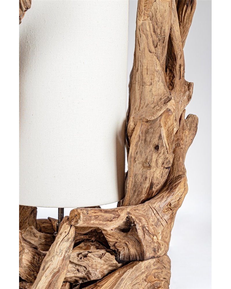 LAMPE DE TABLE BION BLANC H70