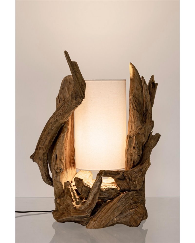 BION TABLE LAMP WHITE H70