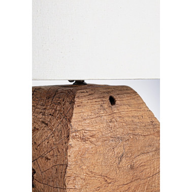 LAMPE DE TABLE LUMEN BLANC H40
