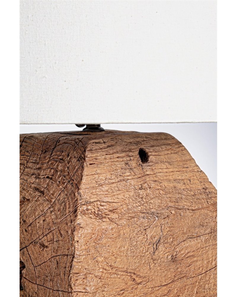 TABLE LAMP LUMEN WHITE H40
