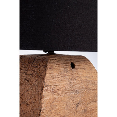 LAMPE DE TABLE LUMEN NOIR H40