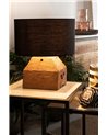 TABLE LAMP LUMEN BLACK H40