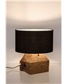 TABLE LAMP LUMEN BLACK H40
