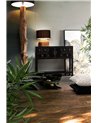 TABLE LAMP LUMEN BLACK H40