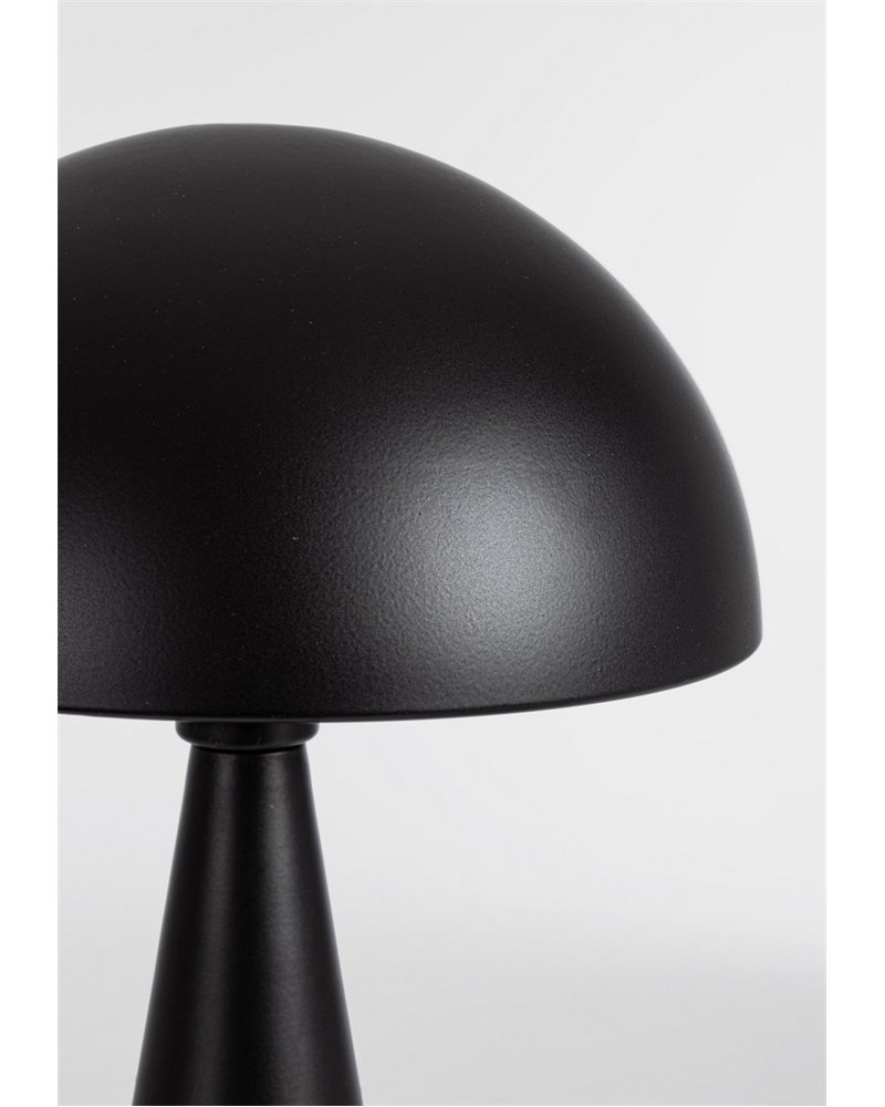 LAMPE DE TABLE MODERNE NOIRE H36.5