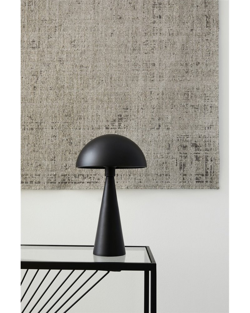 LAMPE DE TABLE MODERNE NOIRE H36.5