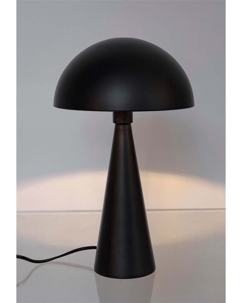 LAMPE DE TABLE MODERNE NOIRE H36.5