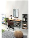 LAMPE DE TABLE MODERNE NOIRE H36.5