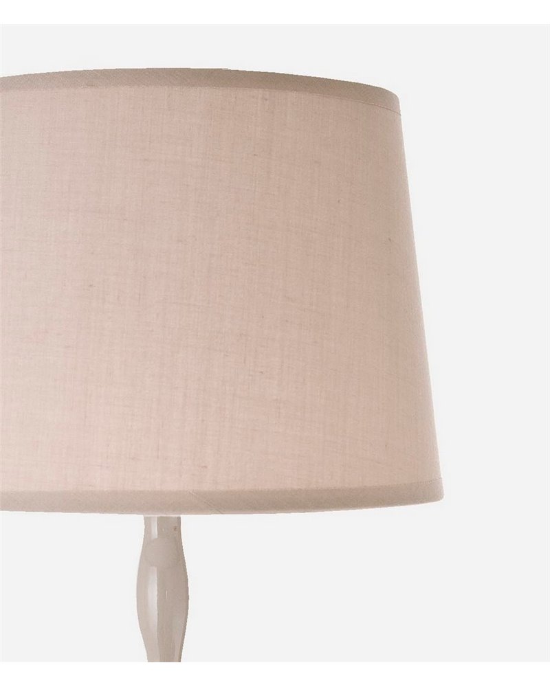 LAMPE À POSER BEIGE ÉLANCÉE H49