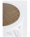TABURETE BAR CIRCLE BLANCO