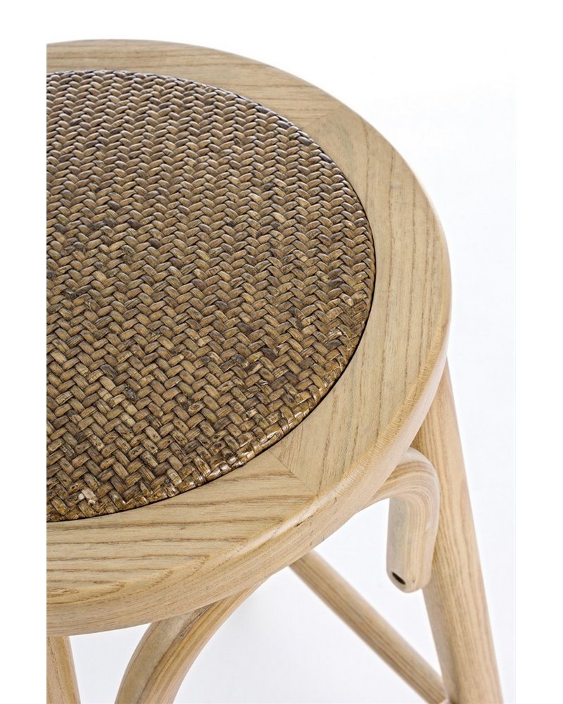TABURETE BAR CIRCLE NATURAL