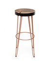 TABURETE BAR RAKEL COBRE