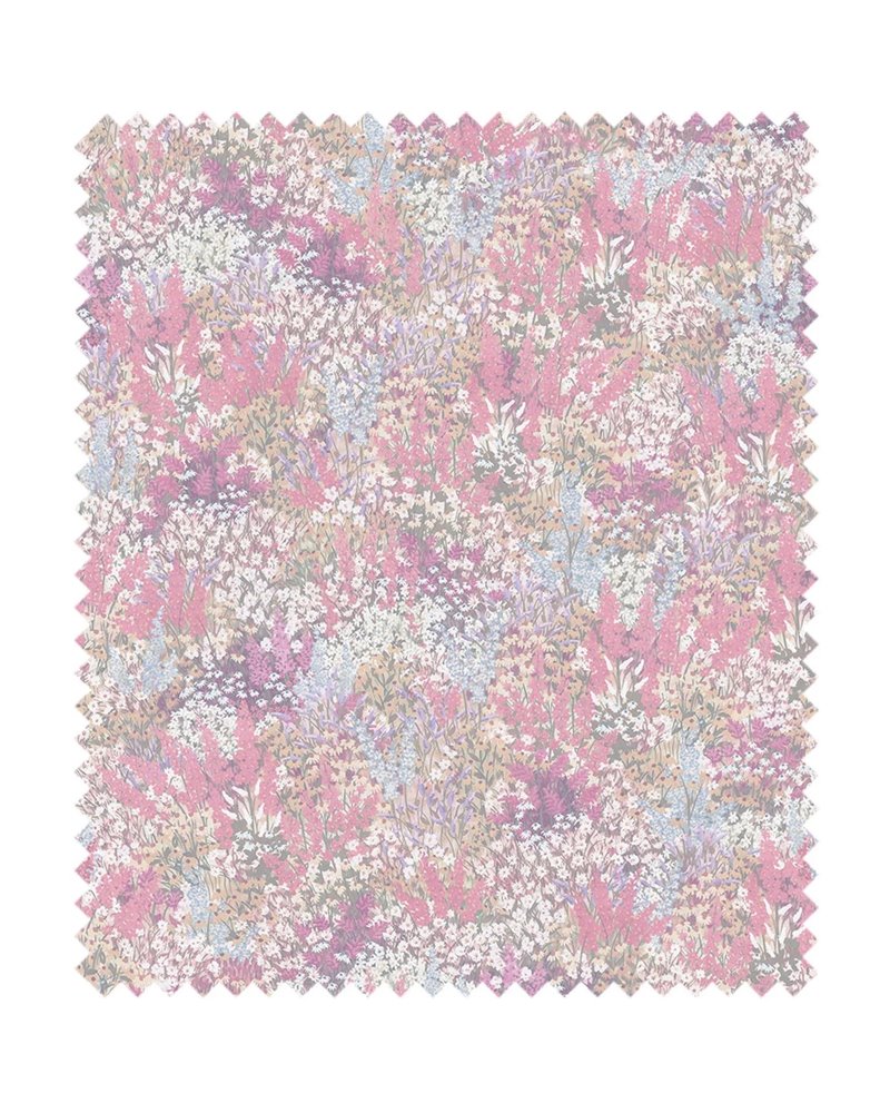 Petite Fleur Satin Cerise & Eau de Nil F121-1006 Petite Fleur Satin Cerise & Eau de Nil F121-1006