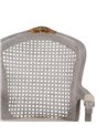 SILLÓN GRIS-BEIGE DM-MADERA SALÓN 58 X 52 X 98,50 CM REF.608023