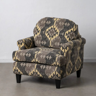 BLACK-TAUPE WOVEN-WOOD...