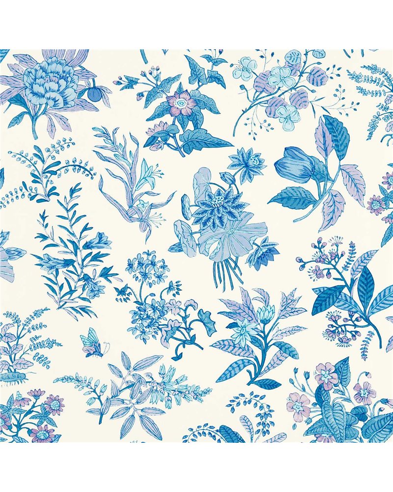 Woodland Floral Lapis Amethyst Pearl HSRW113059 Woodland Floral Lapis Amethyst Pearl HSRW113059