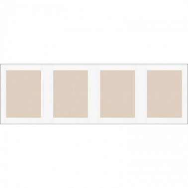 Soubassement Jute S Blanc 105220000
