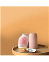 Linen Uni Orange Rose 68523366