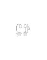 LAMPARA DE SOMBREMESA REF.-MT2225-WH