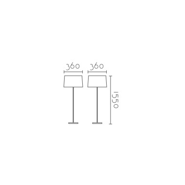 FLOOR LAMP REF.-ML2121-WH