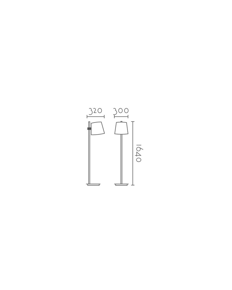LAMPARA DE PIE REF.-MT2241-BK