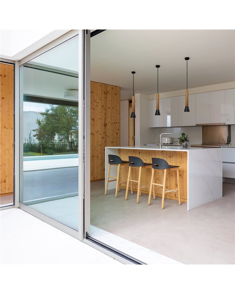 LAMPARA DE TECHO REF.-MD2452-BK
