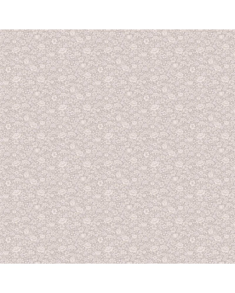 Spring Flowers French Grey 0267SPFRENC